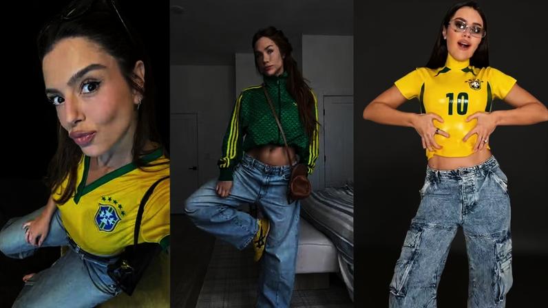 Os looks das famosas para assistir a estreia da Seleção na Copa do Mundo 2026 — Foto: Reprodução/Instagram