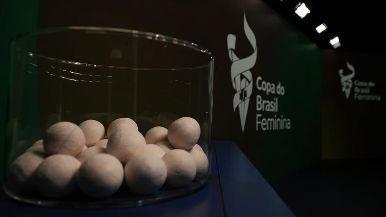 Sorteio da Copa do Brasil Feminina. (Divulgação/CBF)