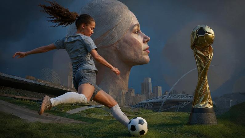 A decisão do TCU de exigir um Plano Nacional de Legado para a Copa sinaliza, ao menos, uma mudança de perspectiva: a de que grandes eventos esportivos não devem terminar junto com a cerimônia de encerramento (Foto: Imagem criada utilizando Open AI/Gazeta do Povo)