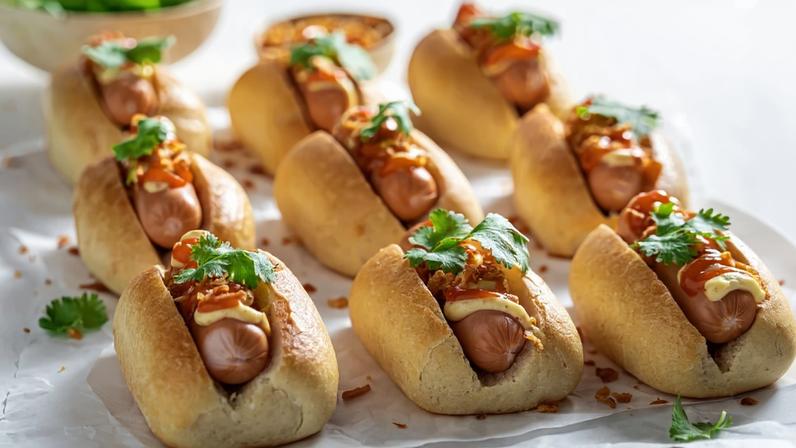 Mini cachorro-quente
