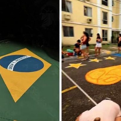 Copa: o que é permitido para pintura de ruas e como comerciantes participam