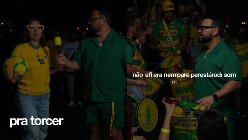 Copa do Mundo: Times Square vira palco de bandeiraço com famosos - destaque galeria