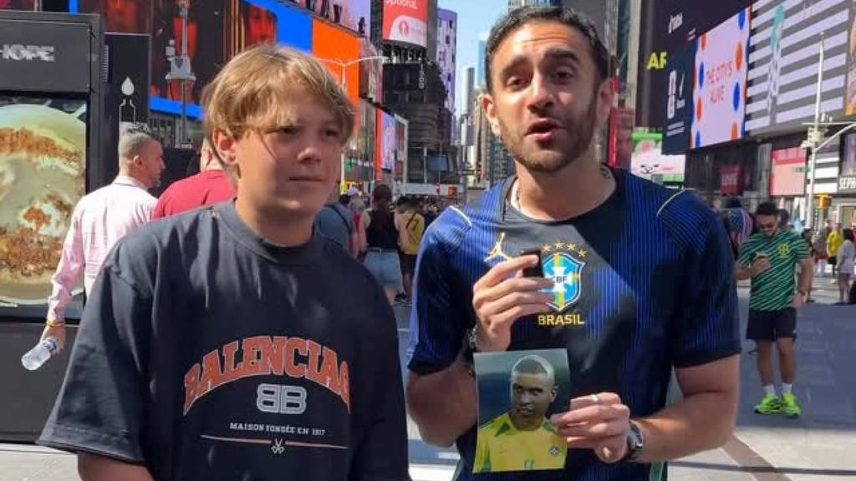 Davi Lucca, filho de Neymar, foi abordado por influenciador venezuelano em Nova York