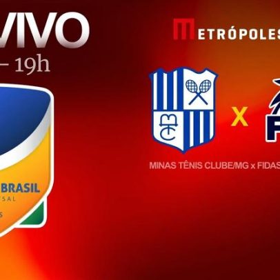Copa do Brasil de Futsal: Minas Tênis Clube encara Fidas ao vivo