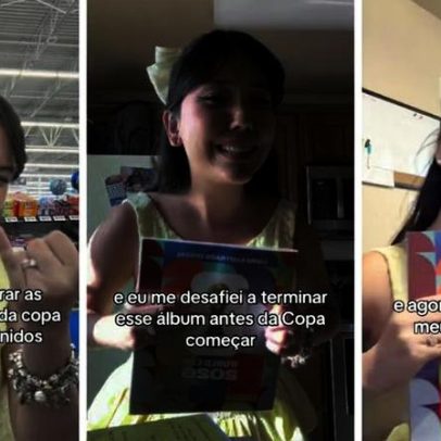 Brasileira mostra como comprar figurinhas da Copa em EUA é mais caro