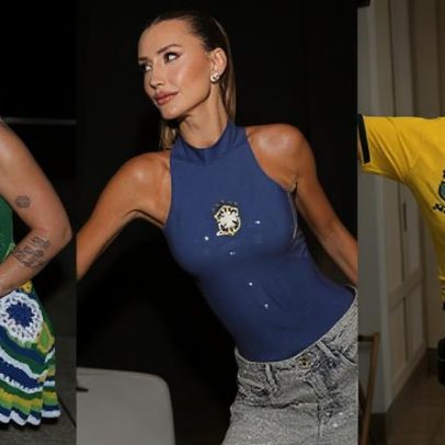 Famosos mostram looks no 3º jogo do Brasil na Copa do Mundo 2026