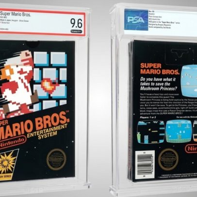 Cópia rara de Super Mario Bros para NES é vendida por US$ 3 milhões