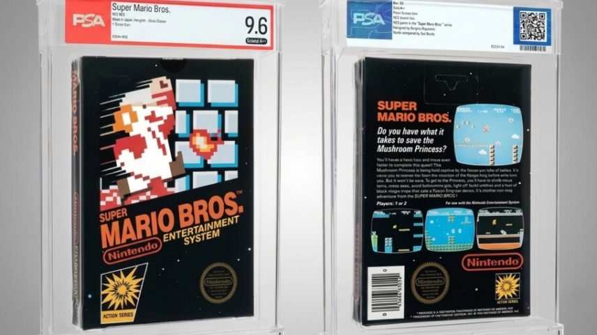 Cópia rara de Super Mario Bros para NES é vendida por US$ 3 milhões