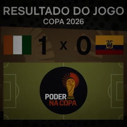 Costa do Marfim vence o Equador por 1 a 0 na Copa 2026
