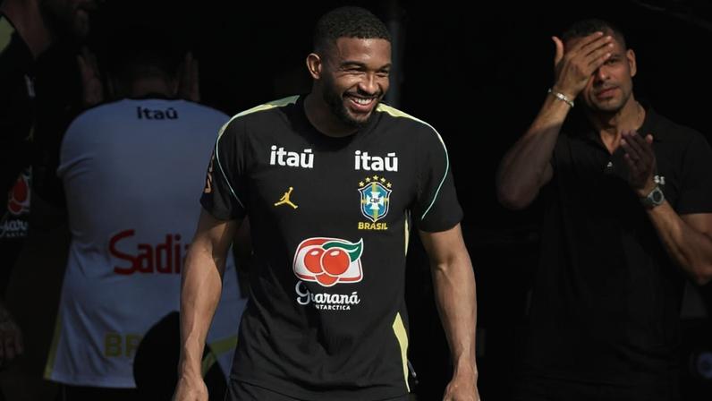 Bremer pela seleção brasileira (Reprodução Instagram Bremer)