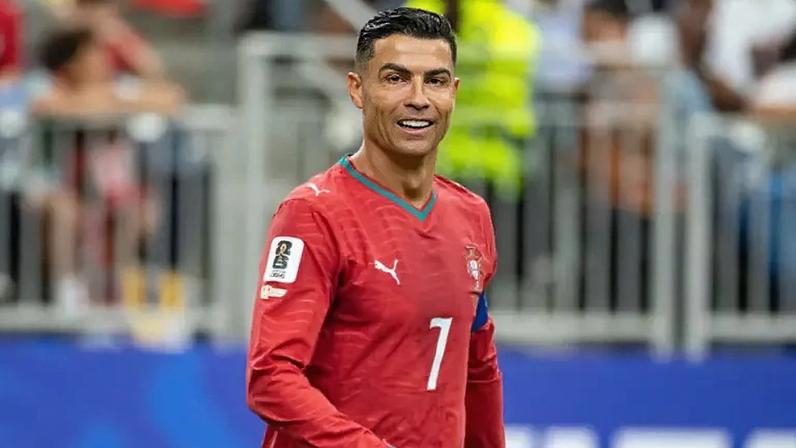 Cristiano Ronaldo no empate entre Portugal e Congo