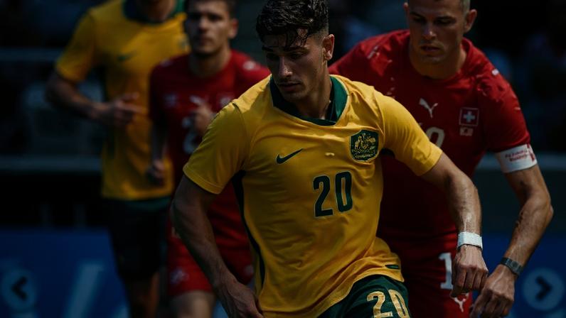 Cristian Volpato defende a seleção da Austrália na Copa 2026