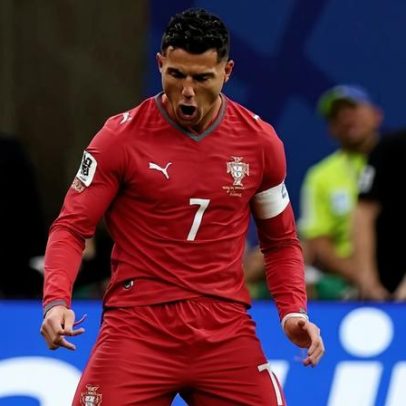 CR7 brilha, faz recorde e lidera Portugal na vitória sobre o Uzbequistão