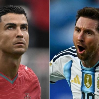 Messi e Ronaldo seguem caminhos opostos nas Copas desde 2022