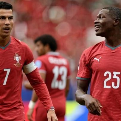 CR7 e Nuno Mendes revelam truque de falta para enganar o goleiro