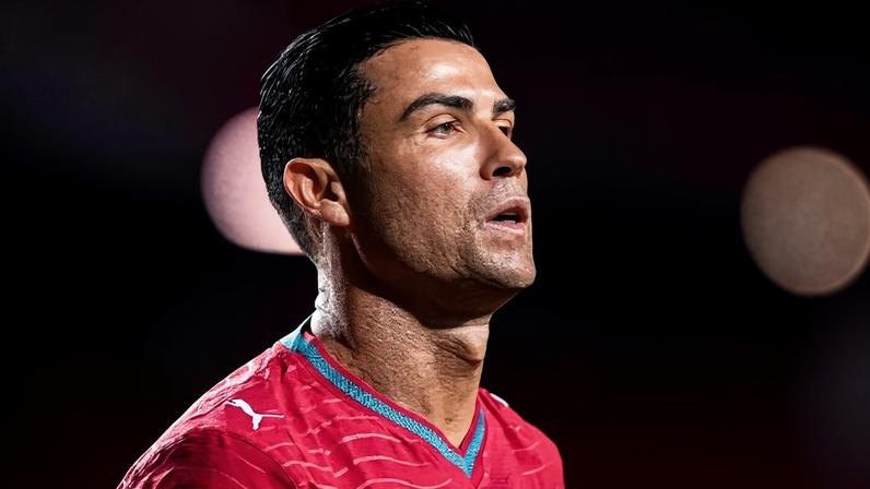 Cristiano Ronaldo em ação no amistoso entre Portugal e Nigéria, antes da Copa do Mundo 2026