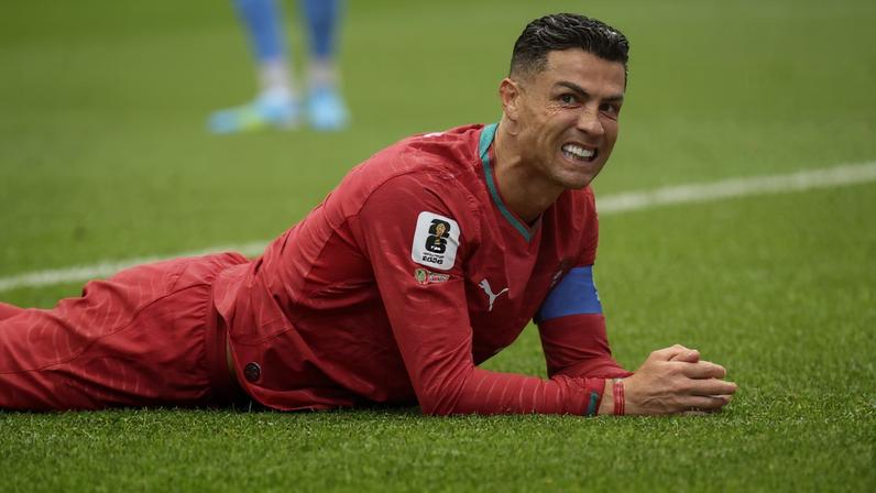 Foto colorida de Cristiano Ronaldo, de Portugal - Metrópoles