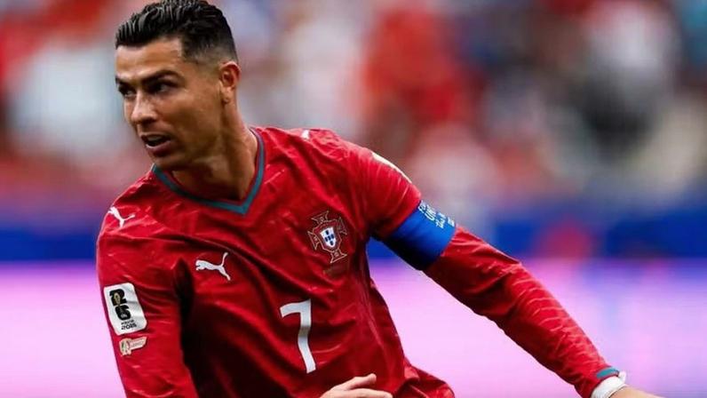 Cristiano Ronaldo na estreia de Portugal na Copa do Mundo, empate contra a República Democrática do Congo