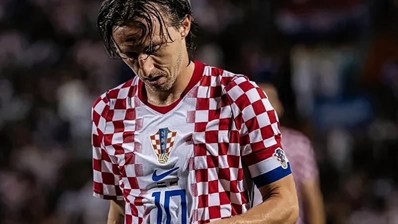 Luka Modric, referência no meio-campo croata