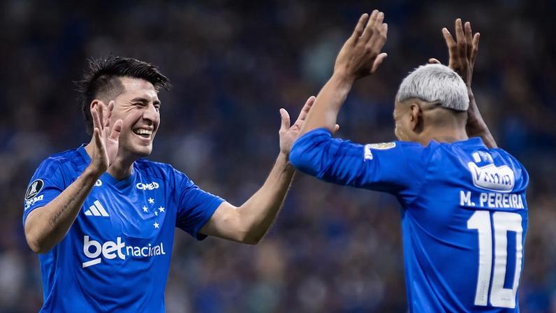 Cruzeiro x Barcelona-EQU, no Mineirão. Foto: Gustavo Aleixo/Cruzeiro