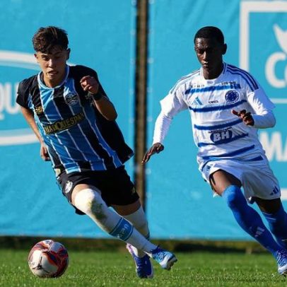 Cruzeiro sofre derrota para o Grêmio após estreia vitoriosa no Sub-17