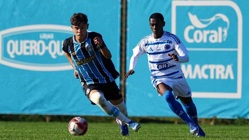 Grêmio e Cruzeiro, pelo Brasileirão Sub-17