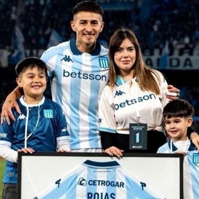 Esposa de Rojas deixa o Racing após acordo com o Cruzeiro