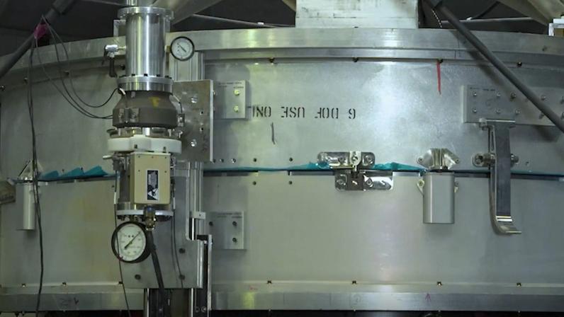 Engineers from NASA’s Marshall Space Flight Center in Huntsville, Alabama, and L3Harris con-duct operational testing on a developmental cryocoupler, a vital technology for future in-orbit spacecraft refueling.