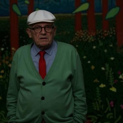 A vida de David Hockney em imagens
