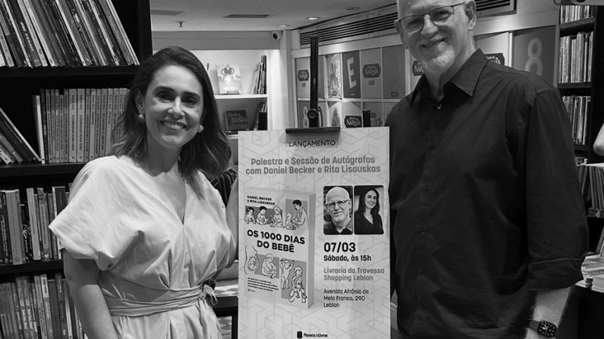 "A gente quer que os pais reflitam. Não que sigam um manual", dizem Daniel Becker e Rita Lisauskas sobre novo livro — Foto: Divulgação