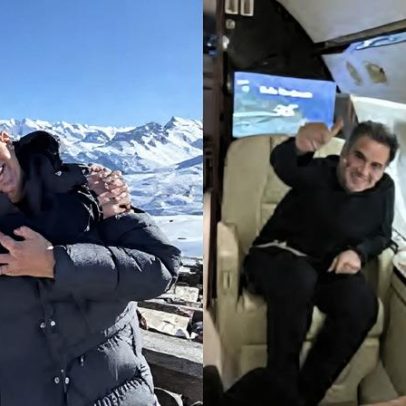 Imagens mostram Ciro e Vorcaro juntos no exterior