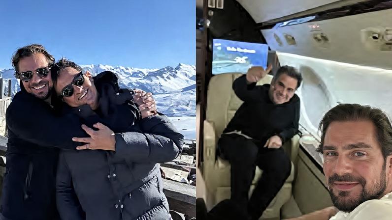 Imagens mostram Ciro e Vorcaro juntos no exterior