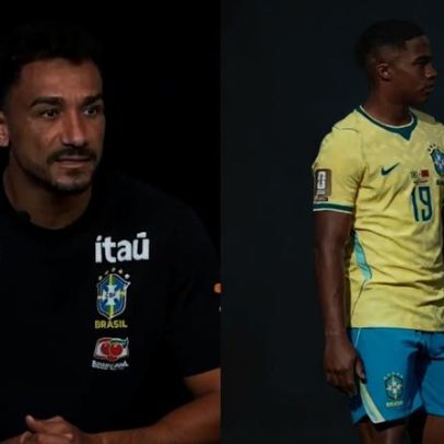 Danilo enaltece Endrick como joia rara do futebol brasileiro