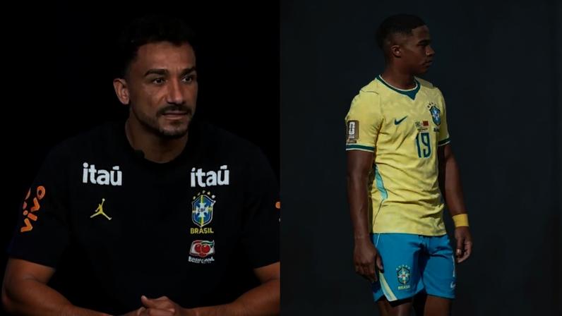 Danilo enaltece Endrick como joia rara do futebol brasileiro