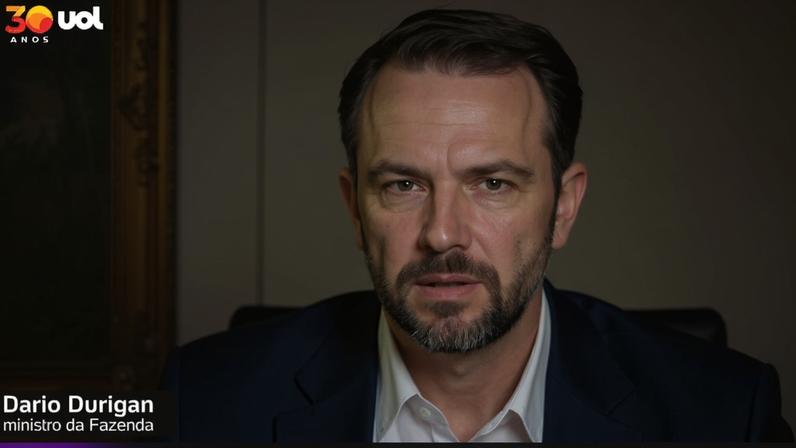 Dario Durigan, ministro da Fazenda, em entrevista ao UOL News