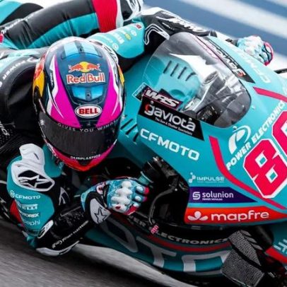 David Alonso domina treino classificatório do GP da República Tcheca em Moto2
