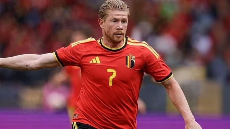 De Bruyne em ação pela seleção da Bélgica