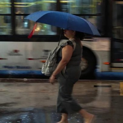 Inmet alerta chuvas intensas nesta terça em todo o estado de SP