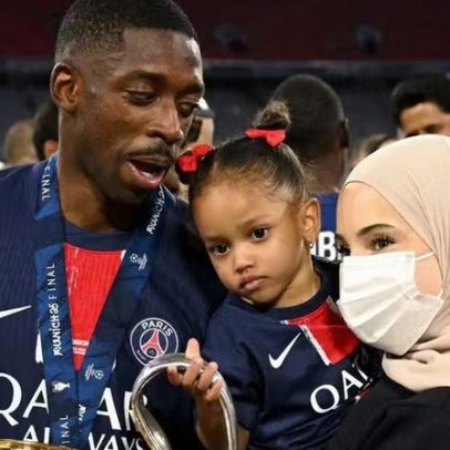 Esposa de Dembélé, Bola de Ouro, se destaca pela discrição entre as WAGs