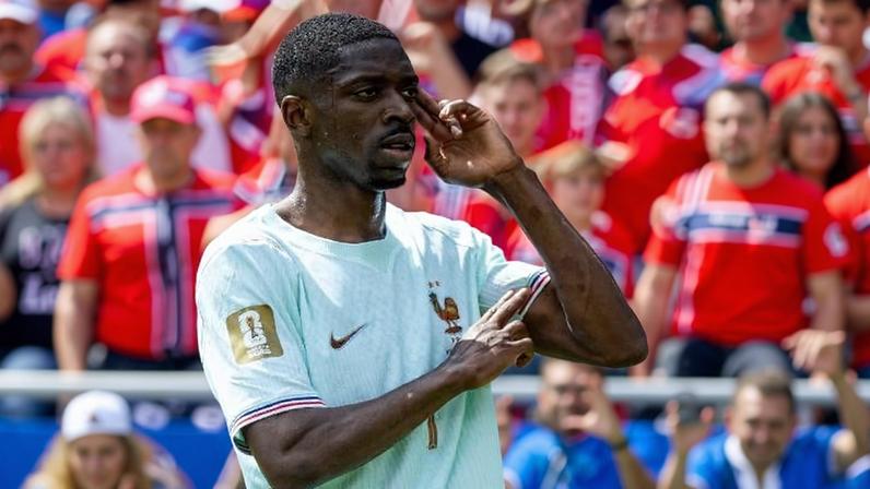 Dembélé faz três gols na vitória contra a Noruega na Copa do Mundo