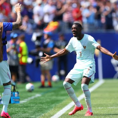 França brilha com Dembélé e agita as redes