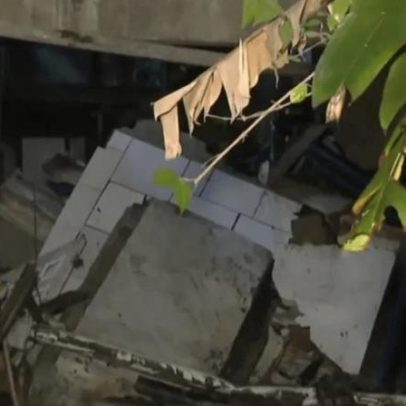 Chuvas causam desabamentos em SP e deixam uma vítima fatal
