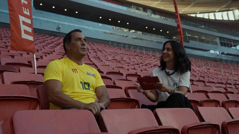 “Hoje a gente imita o futebol europeu”, critica o craque Edmundo