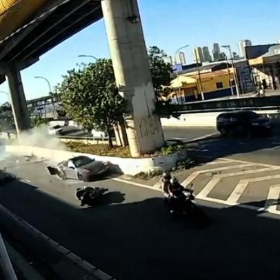 Vídeo mostra Bitelo dirigindo Porsche de Fábio Giga a mais de 200 km/h