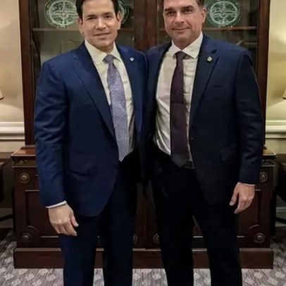 Flávio Bolsonaro envia carta a Marco Rubio para não impor tarifas ao Brasil