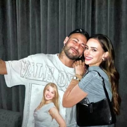 Neymar declara a Bruna Biancardi no Dia dos Namorados durante concentração