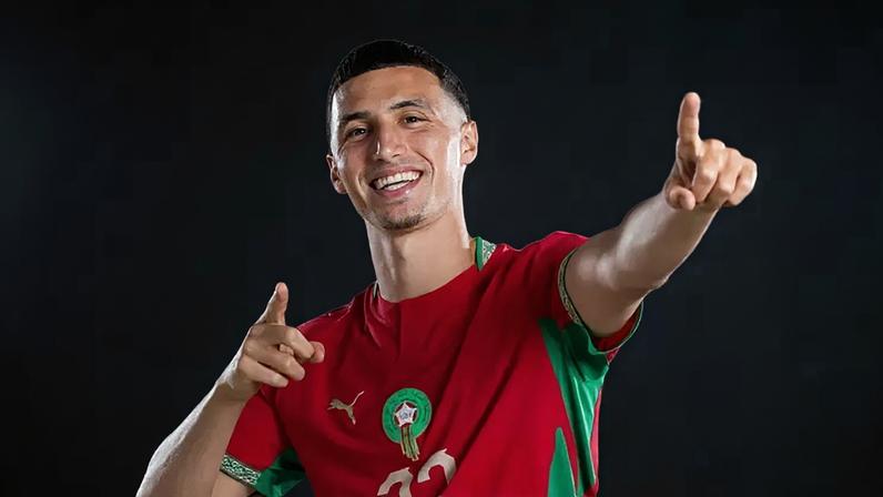 Bilal El Khannouss, jogador da seleção do Marrocos