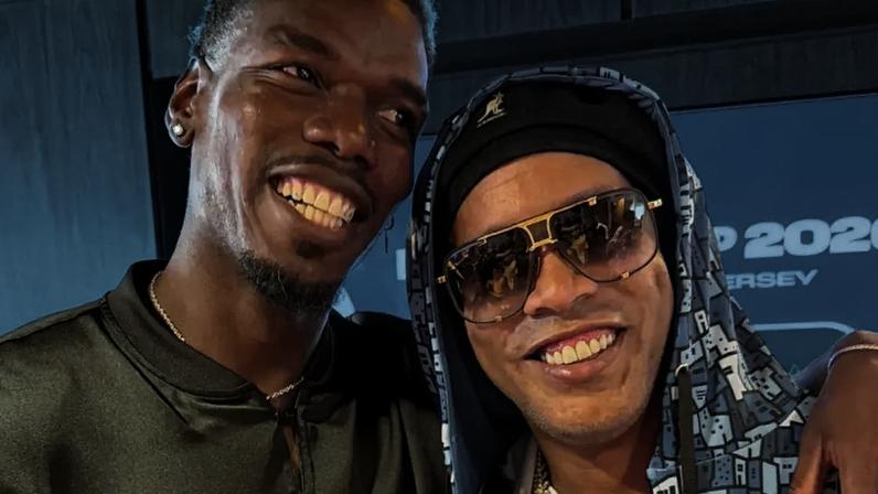 Ronaldinho Gaúcho e Pogba