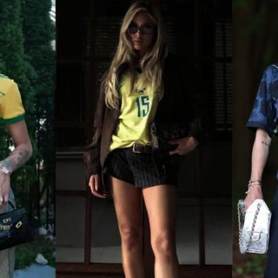 Karoline Lima e outras esposas exibem looks para o segundo jogo do Brasil na Copa