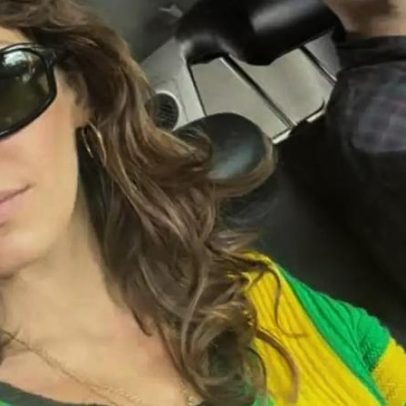 Enteada de Carlo Ancelotti aposta em look elegante para torcer pelo Brasil
